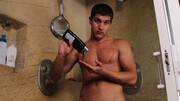 Dudes share the shower for more than just soapy oral