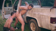 Outdoor sex with Jayden Marcos and Andrew Delta