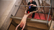 Twink lets stepdad trash his ass in merciless maledom perversions