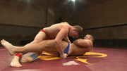 Landon Conrad fighting Doug Acre to get to the finals