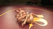 Landon Conrad fighting Doug Acre to get to the finals