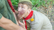 Sweet sex adventure for a boy scout's asshole