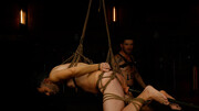 Chris Damned and Jesse Ferrer try loud BDSM in dungeon XXX