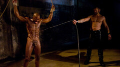 Rough BDSM sex games grant both gay lovers unique stimulation