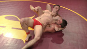 Wrestling makes horny males mix something more intimate into their game