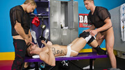 Locker room fucking with Campbell Stevens