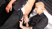 CCTV kink with two clubbing hotties in HD
