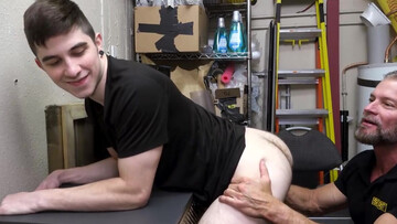 Officer with a hard dick is going to make it quick