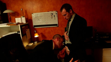 Dudes at work decide to just fuck each other for fun