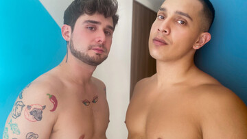 Erotic shower and a good fuck by Adrián Andrés and Jaciel O