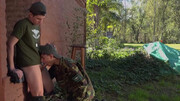 Soldier side sex with Rene Sava and Bautista Nores