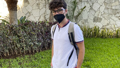 Nerdy POV fucks for cash in POV gay kinks at home