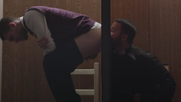 Glory hole confession with two religious gays